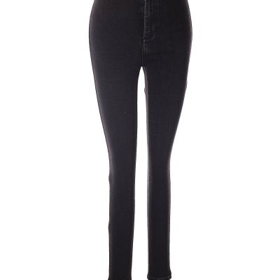 Topshop Women Black Jeggings 28W