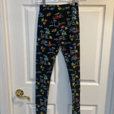 Lularoe Os Leggings Beachy