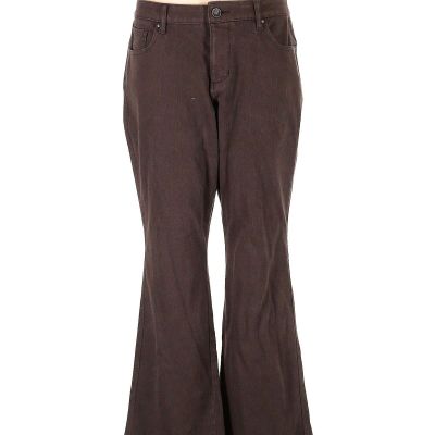 Coldwater Creek Women Brown Jeggings 16 Petites