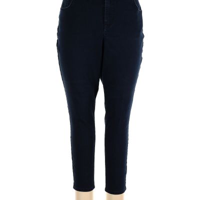 Style&Co Women Blue Jeggings 18 Plus