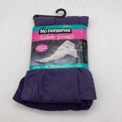 No Nonsense Size B Control top Silky Tights Plum