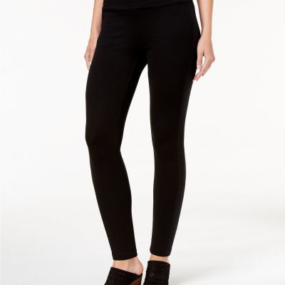 Style & Co Ottoman Ponte Legging Black PM