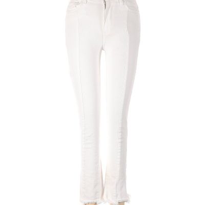 Paige Women Ivory Jeggings 25W