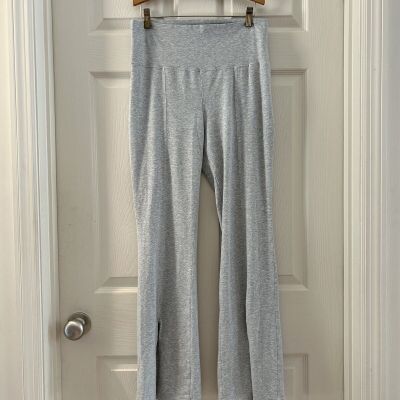 Aritzia TNA Gray Flare Lounge Leggings Size Large