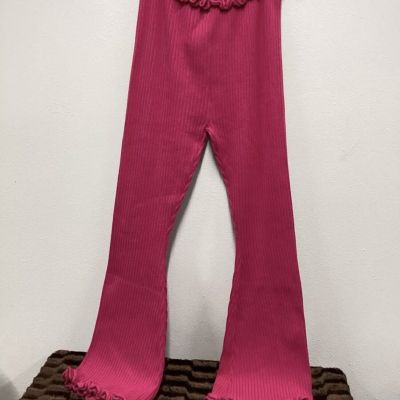 Bright Pink Daisy Street Leggings In Good Conditions