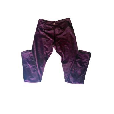 Queenie Ke Purple Leggings Size Large Women’s Yoga Athletic Exercise Pants Sz L