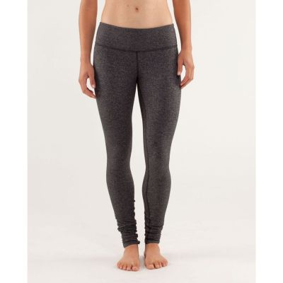 Lululemon Wunder Under Pant Herringbone Black Size 2