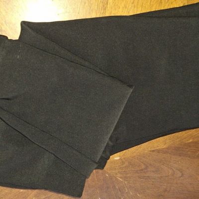 Black Fleece Lined Warm Snuggle Leggings NEW Bottoms Plus XXL