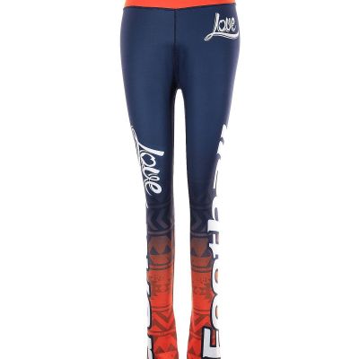 Xlusion Clothing Women Blue Leggings M