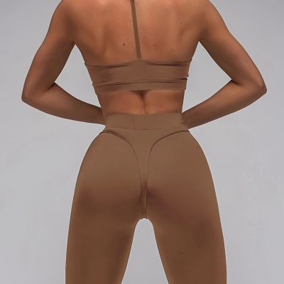 2024 Black Sexy High Waist Scrunch Butt Yoga Leggings Thick Workout Butt Lifting