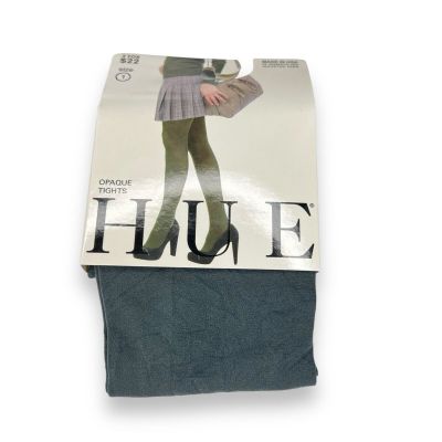 One Pair Women’s Hue Opaque Non Control Top Tights Size 1 Cobblestone