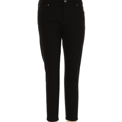 Lauren by Ralph Lauren Women Black Jeggings 12 Petites