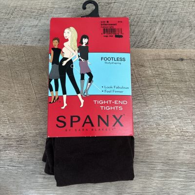 SPANX Footless Bodyshaping Tights - Bittersweet (brown) - Size B - NWT