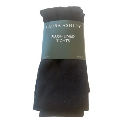Laura Ashley Plushed Lined Tights Classic L/XL Up To 245 Pounds Granny Core