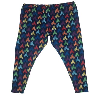 Disney Leggings Women's Size 3X Rainbow Castle Leggings