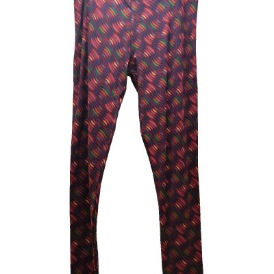 Lularoe Womens Leggings Tall & Curvy Geometric Print 29