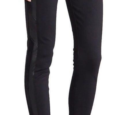 SANCTUARY Womens New Arrowhead Vegan Leather/Suede/Jersey Leggings  NWT $99 M