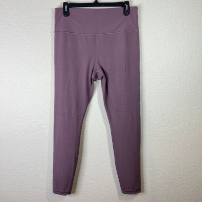 Athleta Elation High-Waisted Mauve Yoga Leggings Workout Pants Activewear Large