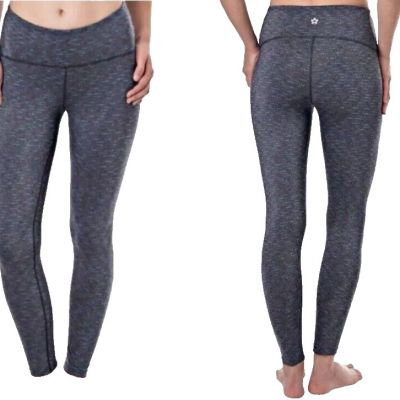 Tuff Athletics Leggings  Womens Size M  Gray Space Dye Athletic  Yoga Workout