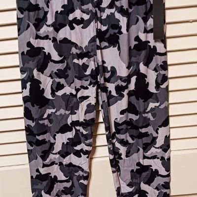 Womens Camo Capri Plus Size 14-22