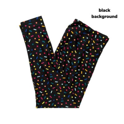 TC2 LuLaRoe Leggings ~ MULTICOLOR CONFETTI PATTERN ~ Size 20-26, Tall & Curvy 2