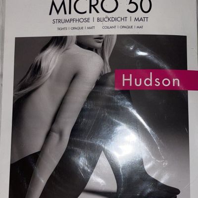 Micro 50 Tights Pantyhose 42-44 Hudson Strumpfhose Capri 0070 Lime