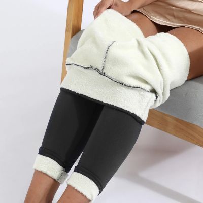 Winter Leggings Womens Clothing Ladies Thick Stretchy Soft Warm Fitness Clothes