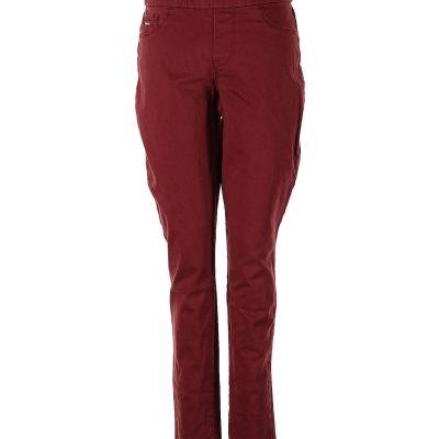 Nine West Women Red Jeggings 8