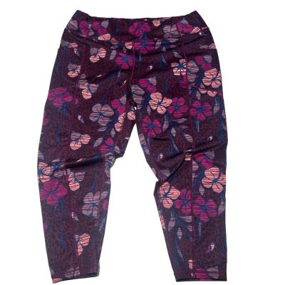 Pro Player Moisture Wicking Women’s Work Out leggings New? Size 2X Flowery