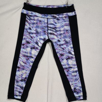 Cynthia Rowley Capri Leggings Womens Size M Multicolor  Activewear Athleisure