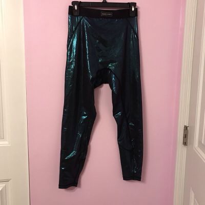 Savage x Fenty Hologram iridescent high rise fast lane leggings size 1X