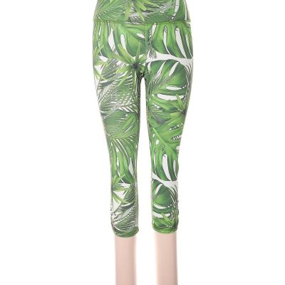 Jala Clothing Women Green Leggings M