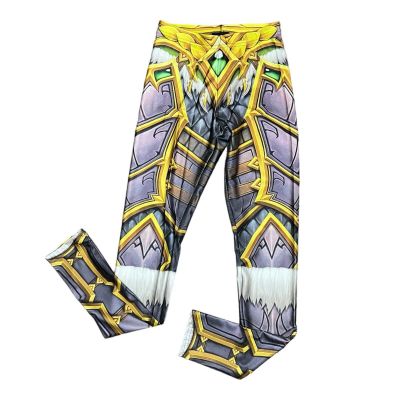 Blizzard WOW World Of Warcraft Maiev Bangarang Leggings Sz S - NEW