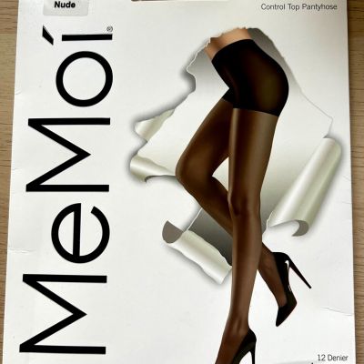 Me Moi Sheer tights, Control Top Crystal Sheer, Size M,  *Nude*  New with Tags