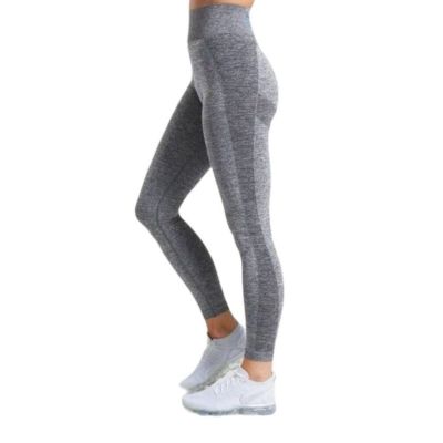 Gymshark Flex Heathered Gray Marl High Waist Leggings Workout Athletic