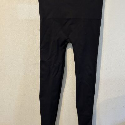 Spanx Black Leggings Size Large. Compress, Shapewear, Leggings