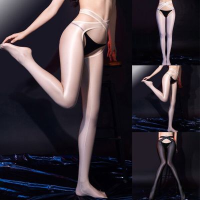 Crotchles Pantyhose Stocking Club Night Sexy Stocking Tights Crotchles