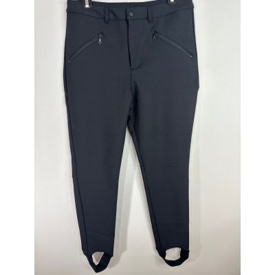 AERIE OFFLINE CHILLSIDE Ski Pants With Stirrups Womens Medium BLACK NWT