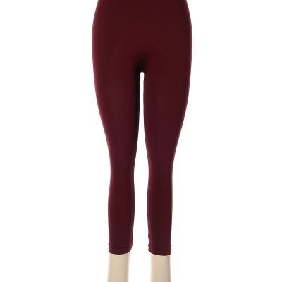 Assorted Brands Women Red Leggings One Size