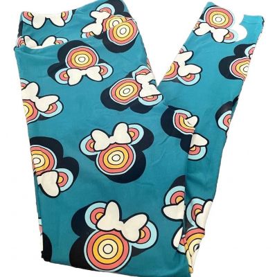 LuLaRoe TC Tall & Curvy Minnie Mouse Disney Leggings