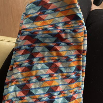 Lularoe Tween Leggings Multicolor/Aztec