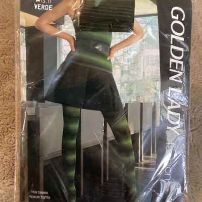 Golden Lady Fashion Hipster Tights Belize Green Size Mis. II
