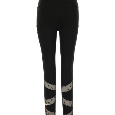 Mono b Women Black Leggings L