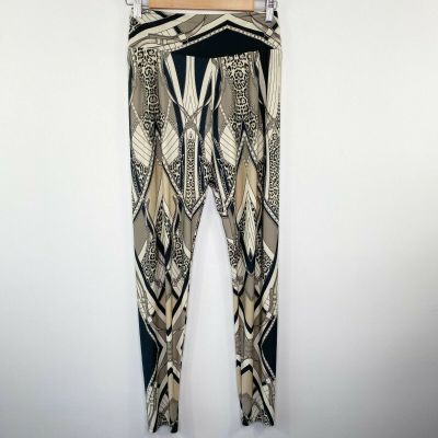 Fashion Nova Chain Link Printed Leggings Women's Size Small S