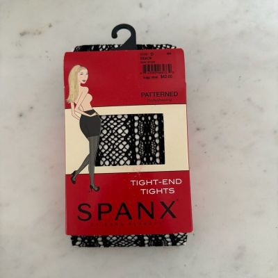 SPANX Womens Tight-End Tights Lace Stripe NWT - Size D