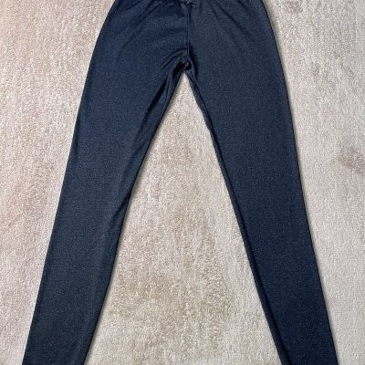 Women’s Gray Leggings With Cross Elastic Front & Scrunch Bum