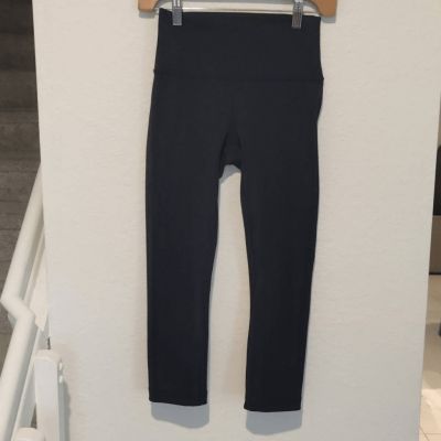 Lululemon High Rise Yoga Pants- Womens- Size 4- Navy Blue