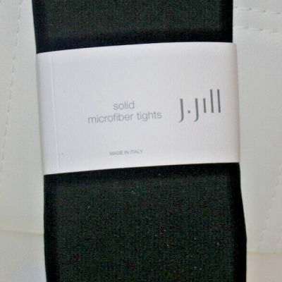 J Jill Black Microfiber Plus Size Tights