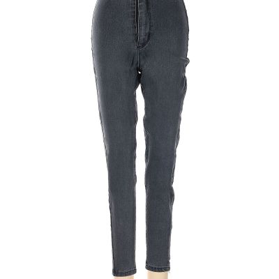 Topshop Women Gray Jeggings 26W