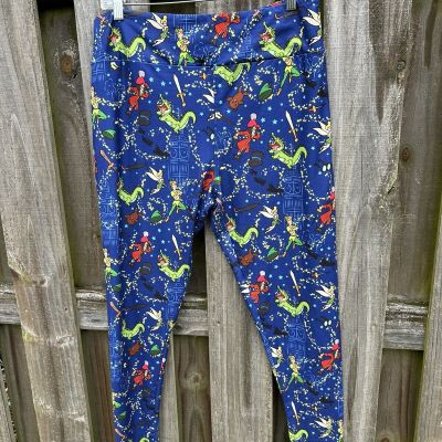 Charlie’s Project Women’s Disneys Peter Pan Themed Leggings NWOT TC